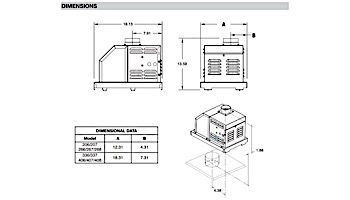 Raypak D-2 Indoor Power Vent 120/240 | 005629