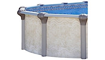 Oxford 21' Round Above Ground Pool | Basic Package 52" Wall | 163402
