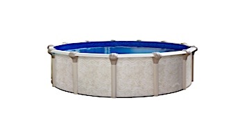 Oxford 33' Round Above Ground Pool | Ultimate Package 52" Wall | 163448