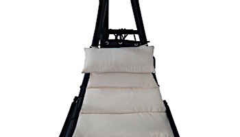 Island Retreat Hanging Lounge with Shade Canopy | Khaki | NU3221
