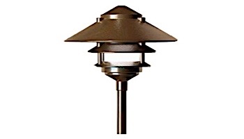 FX Luminaire | DellaRibalta Sedona Brown 20 Watt 2 Tier Pathlight | DR-20-2T-12R-SB