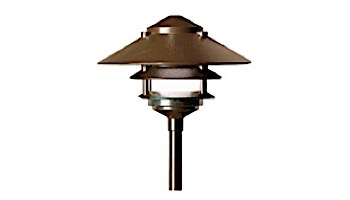 FX Luminaire | DellaRibalta Sedona Brown 20 Watt 2 Tier Pathlight | DR-20-2T-12R-SB