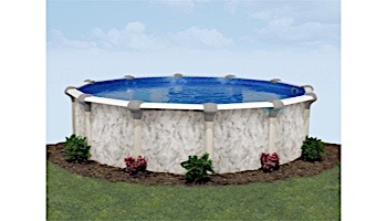Tahoe 16' Round Above Ground Pool | Ultimate Package 54" Wall | 163543