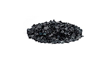 American Fireglass One Fourth Inch Classic Collection | Black Fire Glass | 10 Pound Jar | AFF-BLK-J