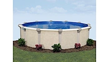 Chesapeake 21' Round Above Ground Pool | Ultimate Package 54" Wall | 163593