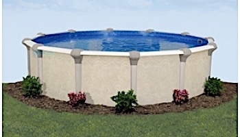 Chesapeake 27' Round Above Ground Pool | Ultimate Package 54" Wall | 163595