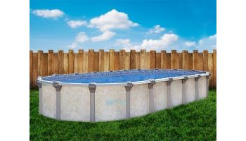 Chesapeake 16' x 28' Oval Above Ground Pool | Ultimate Package 54" Wall | 163602