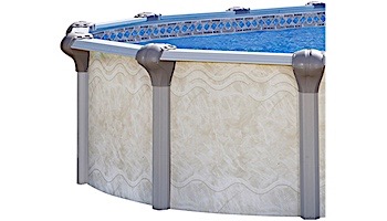Chesapeake 16' x 32' Oval Above Ground Pool | Ultimate Package 54" Wall | 163605