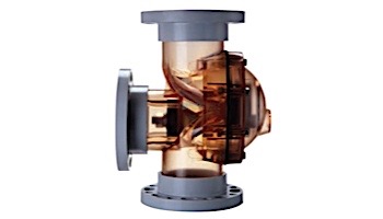 Paragon Aquatics Stark 6" 3-Way Clear Valve Assembly | V3-06CL