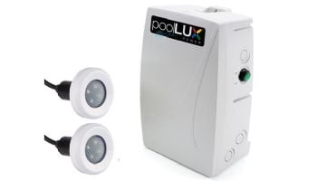 SR Smith poolLUX Power Lightning Control System | 60 Watt Transformer | Includes 2 Treo Light Kit | 2TR-PLX-PW60