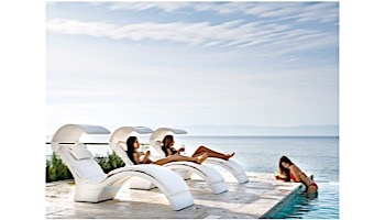 Ledge Lounger Signature Collection Chaise Cushion with Pillow | Standard Color Taupe | LL-SG-C-CP-STD-4648