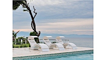 Ledge Lounger Signature Collection Chaise Cushion with Pillow | Standard Color Taupe | LL-SG-C-CP-STD-4648