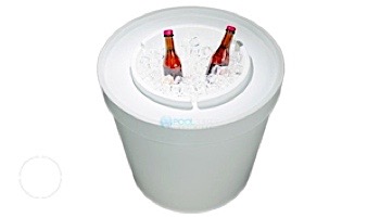 Ledge Lounger Ice Bin Lid | White | LLIBT-W