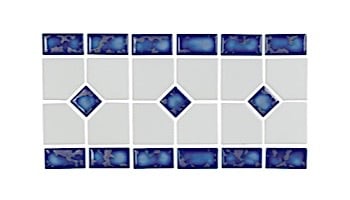 National Pool Tile Grace Series Pool Tile | Blue | GRACE-POISE