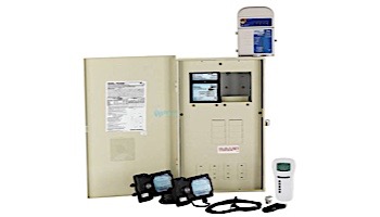 Intermatic MultiWave ECS Plus Wireless Control System | with 80 A Load Center, Expansion Module and Two Valve Actuator | PE35065RC