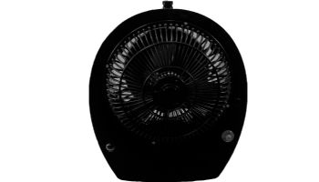 EcoJet Bob Tabletop Misting Fan | 2 Gallons Reservoir | 400 Sq. Ft. Cooling Area | Black | LVP-020303