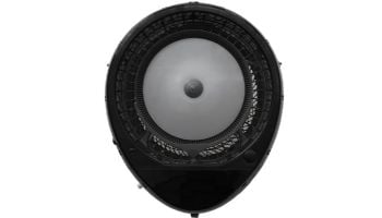 EcoJet Cyclone Wall Mount Misting Fan | Requires Water Line | 110V-60hz | 800 Sq. Ft. Cooling Area | Black | LVP-030103