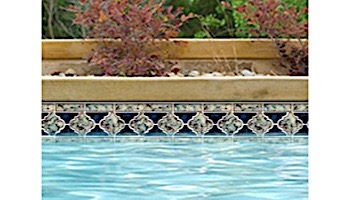 National Pool Tile Lantern Border Series | Ocean Blue | LAN-OCEAN