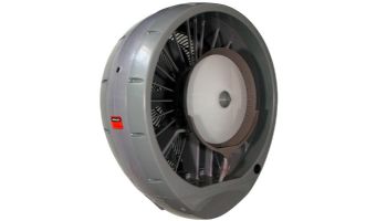 EcoJet Hurricane Wall Mount Misting Fan | Requires Water Line | 110V-60hz | 1,500 Sq. Ft. Cooling Area | Grey | LVP-040101