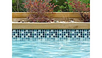 National Pool Tile Tribeca 1x1 Glass Tile | Dark Marine Non Skid | TRI-DKMARINE-NS