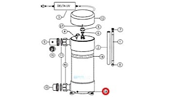Delta Ultraviolet Drain Plug | 44-50265