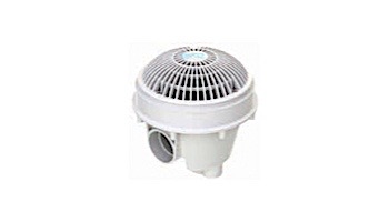 Aquastar 8" Round MoFlow Suction Outlet Cover and Standard Sump with 1 1/2" NPT and 2" Socket VGB Series | White | 8MFSB101