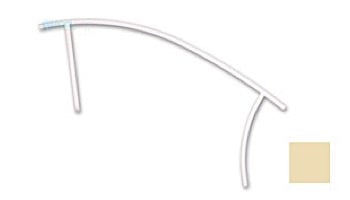 Saftron Triton Series Deck to Pool Mounted Handrail | .25" Thickness 1.90" OD | 60" W x 35" H | White | TDTP-160-W
