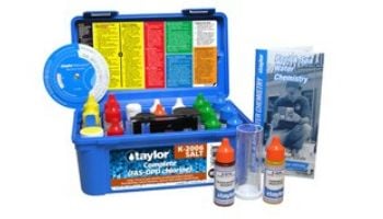 Taylor Technologies Complete Test Kit | .75 Oz. Bottles | K-2006-Salt | K-2006-Salt-6