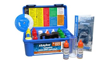 Taylor Technologies Complete Test Kit | .75 Oz. Bottles | K-2006-Salt | K-2006-Salt-6