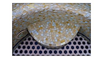 Color Match 8" Round VGB Pebble Top Drain Cover | Light Blue | 8-PTD-109A