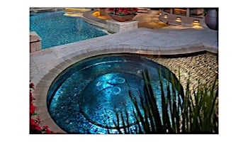 Color Match 8" Round VGB Pebble Top Drain Cover | Light Blue | 8-PTD-109A