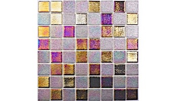 National Pool Tile Opal Glass 1.5x1.5 Tile | Bronze Alloy | OPL-ALLOY