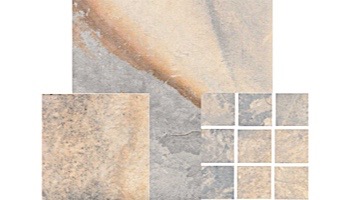 National Pool Tile Kashmir 6x6 Series | Sand | KMR-SAND