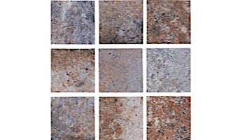 National Pool Tile Tundra 2x2 Series | Multicolor | TUN-MULTICOLOR2X2
