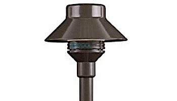 FX Luminaire TM 1 LED Path Light | Flat Black | 12" Riser | TM1LED12RFB KIT