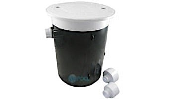 CMP AquaLevel Automatic Water Leveler for New Construction Only | Square White Lid & Collar | 25504-300-000