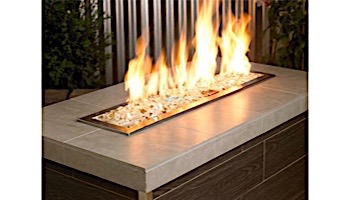 American Fireglass Half Inch Premium Collection | Gold Reflective Fire Glass | 10 Pound Jar | AFF-GDRF12-J