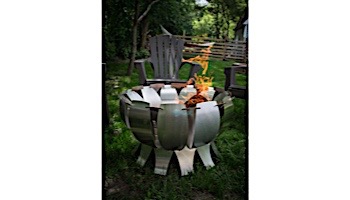 Desert Steel Tanami Stainless Steel Fire Pit | 410-501