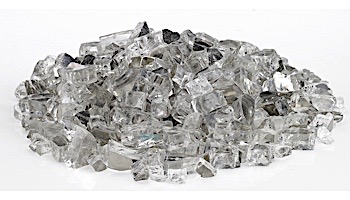 American Fireglass Half Inch Premium Collection | StarFire Reflective Fire Glass | 10 Pound Jar | AFF-STFRRF12-J