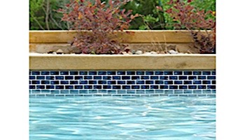 National Pool Tile Meridian Series 1x2 | Electric Blue | MRD-ELECTRIC1X2