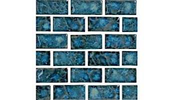 National Pool Tile Meridian Series 1x2 | Sea Green | MRD-SEA GREEN1X2