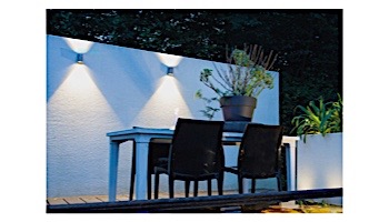 in-lite ACE UP-DOWN LED Wall Light | 12V 7W | Rose Silver | 10301900
