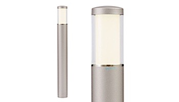 in-lite LIV HIGH LED Bollard Light | Height 24" | 12V 2W | Rose Silver | 10201700 | 10201701