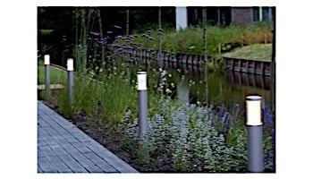 in-lite LIV HIGH LED Bollard Light | Height 24" | 12V 2W | Rose Silver | 10201700 | 10201701