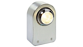 in-lite FISH EYE LED Wall Light | Warm White Light | 12V 5W | Silver Stainless Steel | 1300205