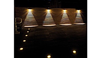 in-lite FISH EYE LED Wall Light | Warm White Light | 12V 5W | Silver Stainless Steel | 1300205