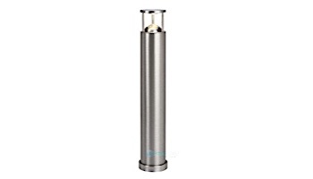 in-lite FISH EYE HIGH LED Bollard Light | Height 25.59" | 12V 5W | Silver Stainless Steel | 1300200