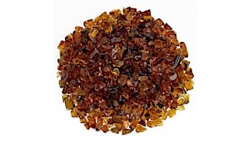 American Fireglass Small Recycled Glass Collection | Auburn Fire Glass | 10 Pound Jar | CG-AUBURN-J