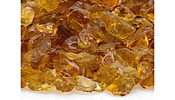 American Fireglass Small Recycled Glass Collection | Coffee Fire Glass | 10 Pound Jar | CG-COFFEE-J