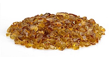 American Fireglass Small Recycled Glass Collection | Coffee Fire Glass | 10 Pound Jar | CG-COFFEE-J